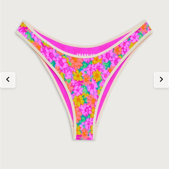 Frankie’s Bikinis Dean Underwire Balconette Bikini Top and Dove Classic Bottom - Picture 3 of 7